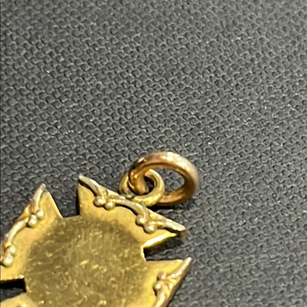 Antique Fraternal Order of Red‎ Men Pendant Watch Fob